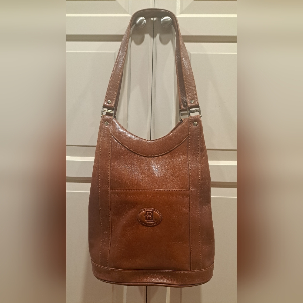 Brown Leather Shoulder Bag